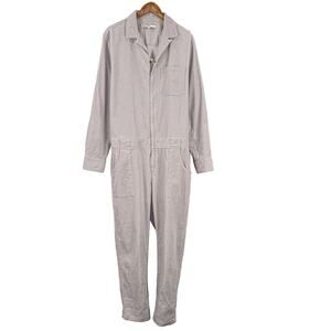 MR TURK Corduroy Zip Front Jumpsuit overalls Long Sleeve Men's Size XL